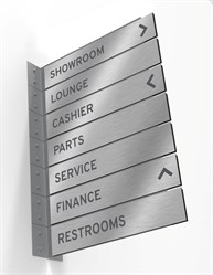 Wayfinding Signage (Perpendicular Mount)